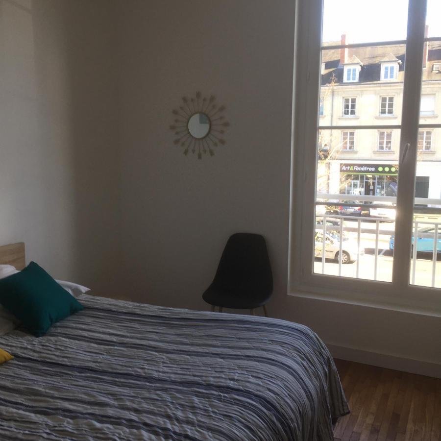 Appartement 1-6 pers situé entre les ponts Saumur Exterior foto